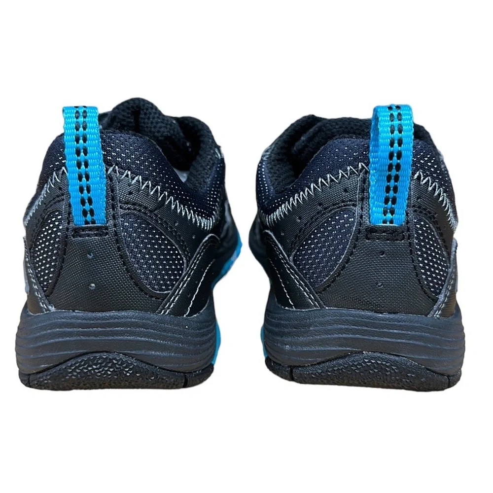 Saucony Black Blue Adapt Trail Running Hiking Walking Shoes #15148-1 Size 8.5
